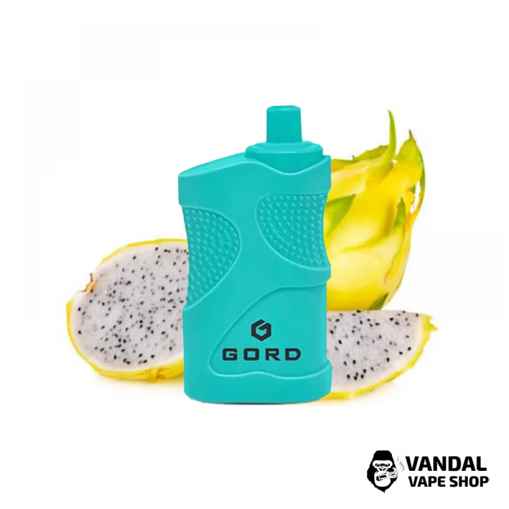 Одноразовая Pod система Gord 4000 550 маг 5% со вкусом драконий фрукт черное золото